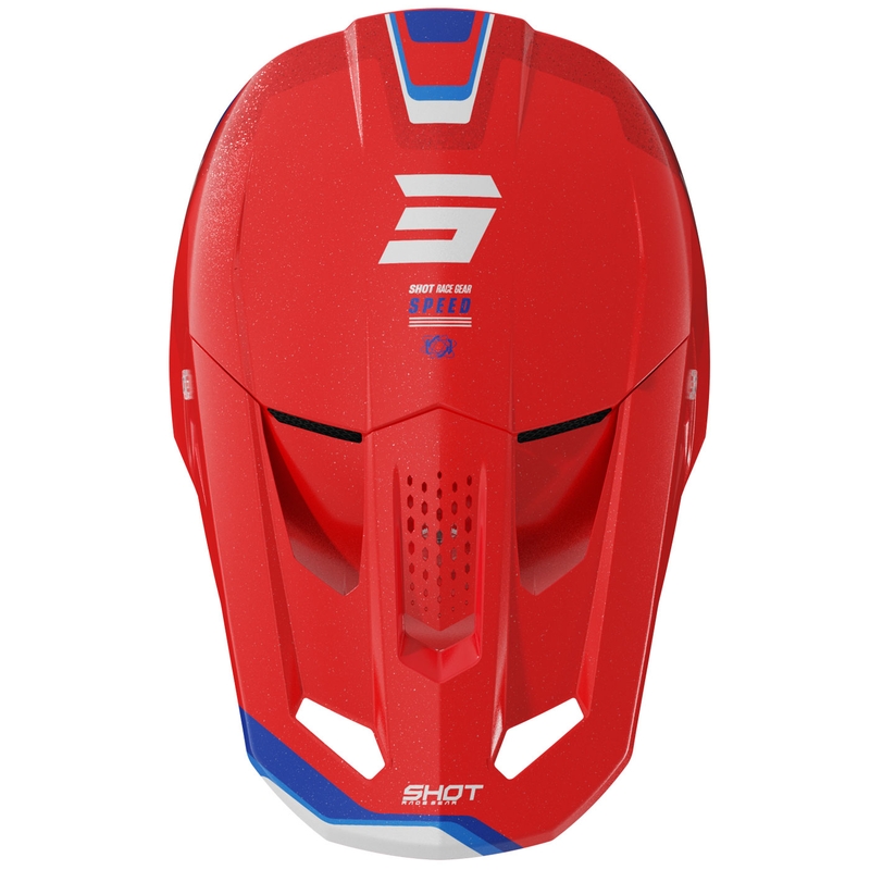 Kask motocrossowy Shot Speed Atomic Pearl Red