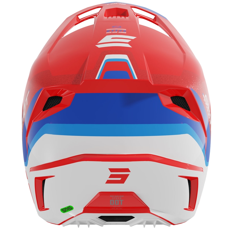 Kask motocrossowy Shot Speed Atomic Pearl Red
