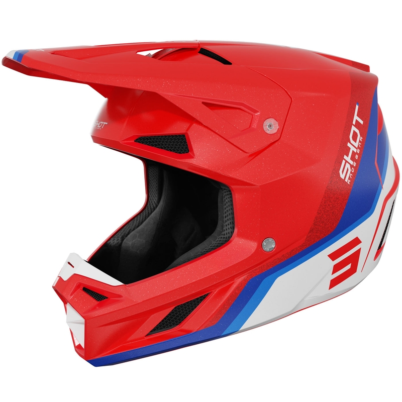 Kask motocrossowy Shot Speed Atomic Pearl Red