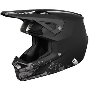 Kask motocrossowy Shot Speed Battle matowy czarny