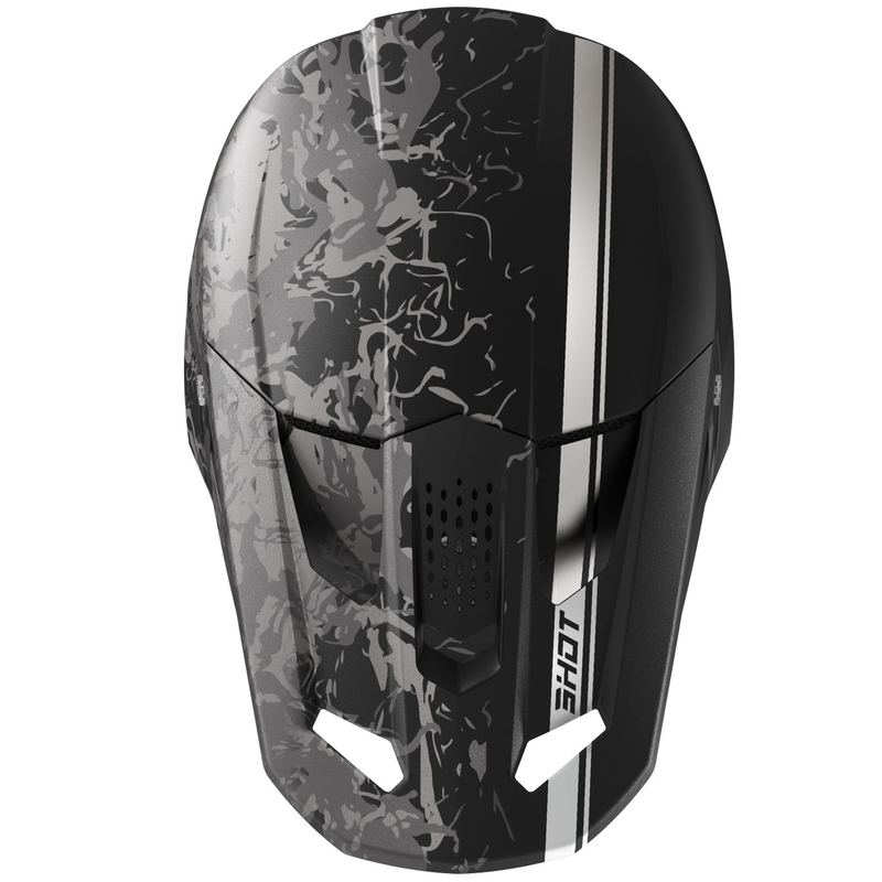 Kask motocrossowy Shot Speed Battle matowy czarny