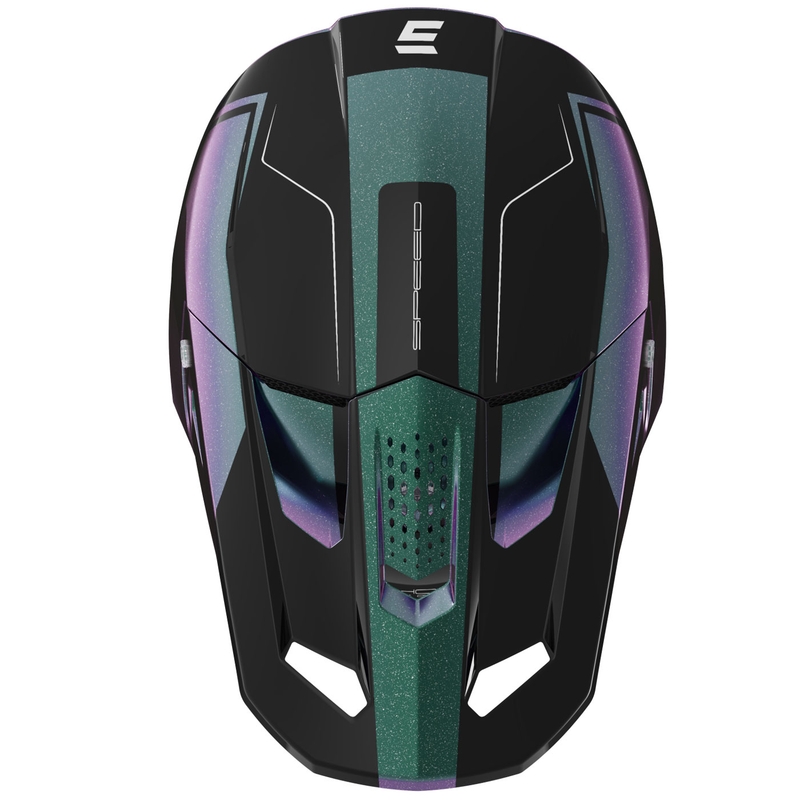 Kask motocrossowy Shot Speed Fury błyszczący cameleon
