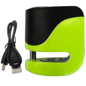 Blokada hamulca tarczowego z alarmem KOVIX KS6 zielona