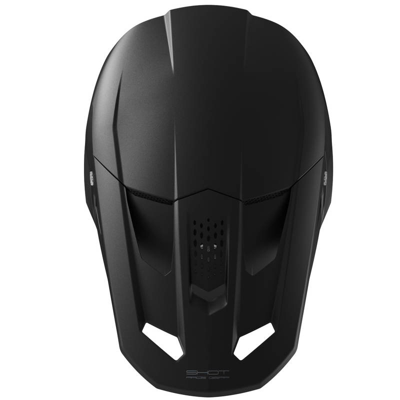 Kask motocrossowy Shot Speed Solid matowo czarny