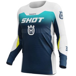 Koszulka motocrossowa Shot Aerolite HVA 26 niebieska