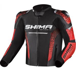 Kurtka motocyklowa Shima STR 2.0 czarno-czerwona