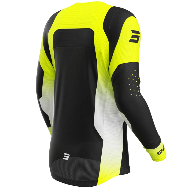 Koszulka motocrossowa Shot Contact Ionyx fluo yellow