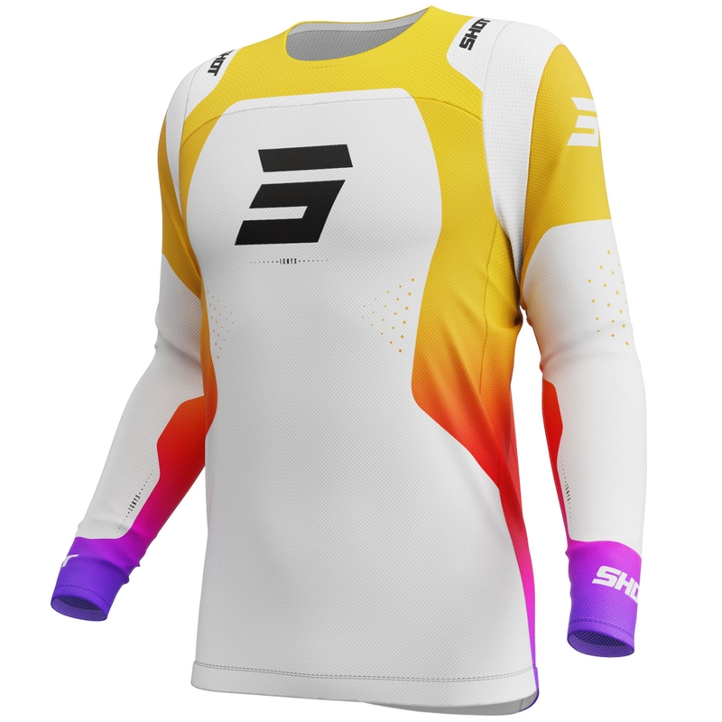 Koszulka motocrossowa Shot Contact Ionyx w kolorze białym