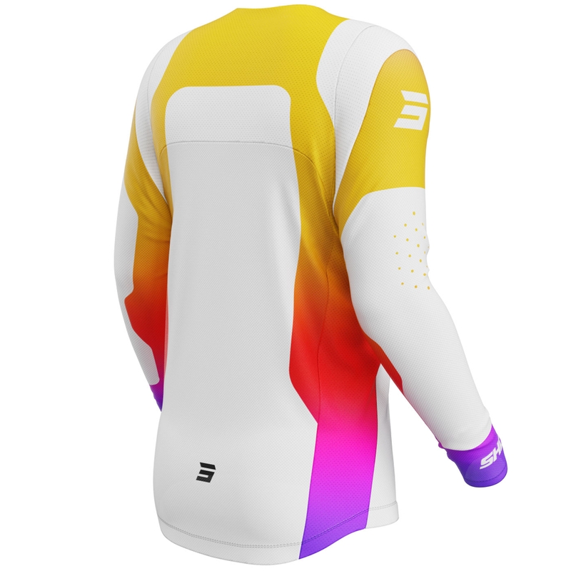 Koszulka motocrossowa Shot Contact Ionyx w kolorze białym