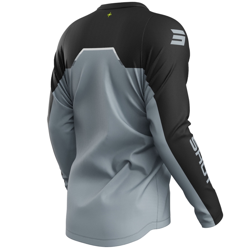 Koszulka motocrossowa Shot Devo Daytona fluo yellow