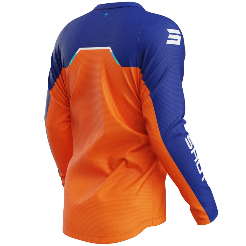Koszulka motocrossowa Shot Devo Daytona pomarańczowa