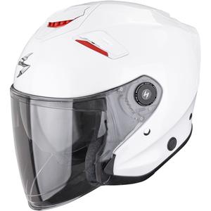 Kask motocyklowy otwarty Scorpion EXO-GT Jet Solid Pearl White