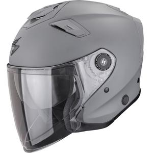 Kask motocyklowy otwarty Scorpion EXO-GT Jet Solid, matowy, cementowoszary