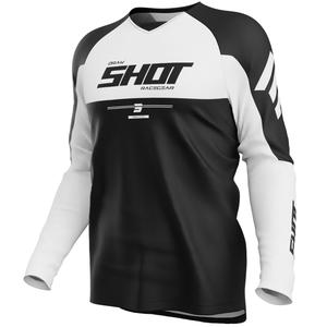 Koszulka motocrossowa Shot Draw Private w kolorze białym