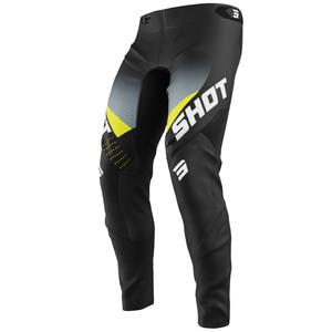 Spodnie motocrossowe Shot Aerolite HVA 26 czarno-szare