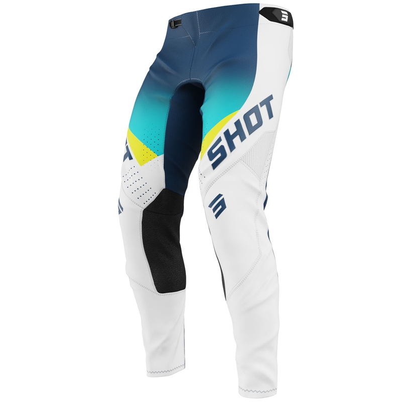 Spodnie motocrossowe Shot Aerolite HVA 26 niebieskie