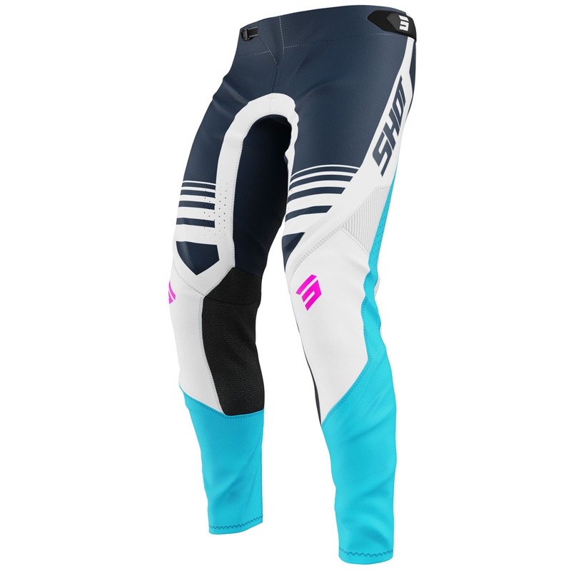 Spodnie motocrossowe Shot Aerolite Sprint niebieskie