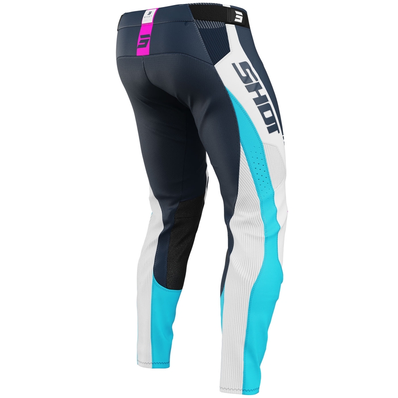 Spodnie motocrossowe Shot Aerolite Sprint niebieskie