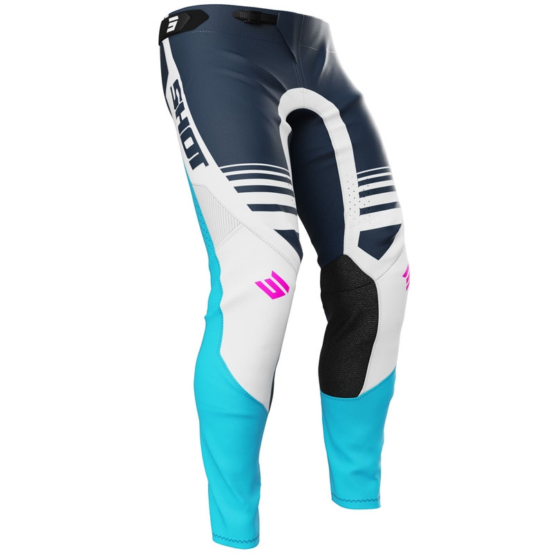 Spodnie motocrossowe Shot Aerolite Sprint niebieskie