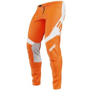 Spodnie motocrossowe Shot Contact Ionyx w kolorze pomarańczowym