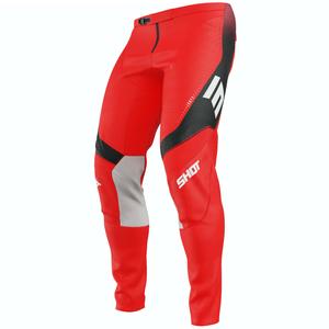 Spodnie motocrossowe Shot Contact Ionyx w kolorze czerwonym
