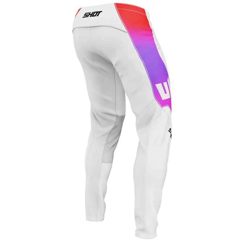 Spodnie motocrossowe Shot Contact Ionyx białe