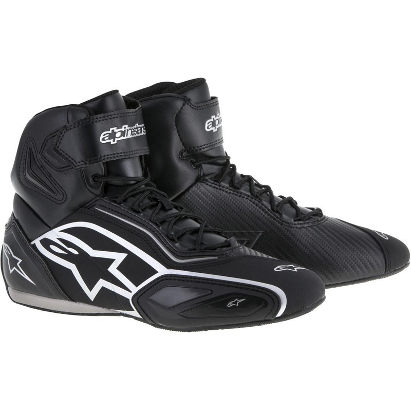 Buty motocyklowe Alpinestars Faster 2 czarno-srebrne