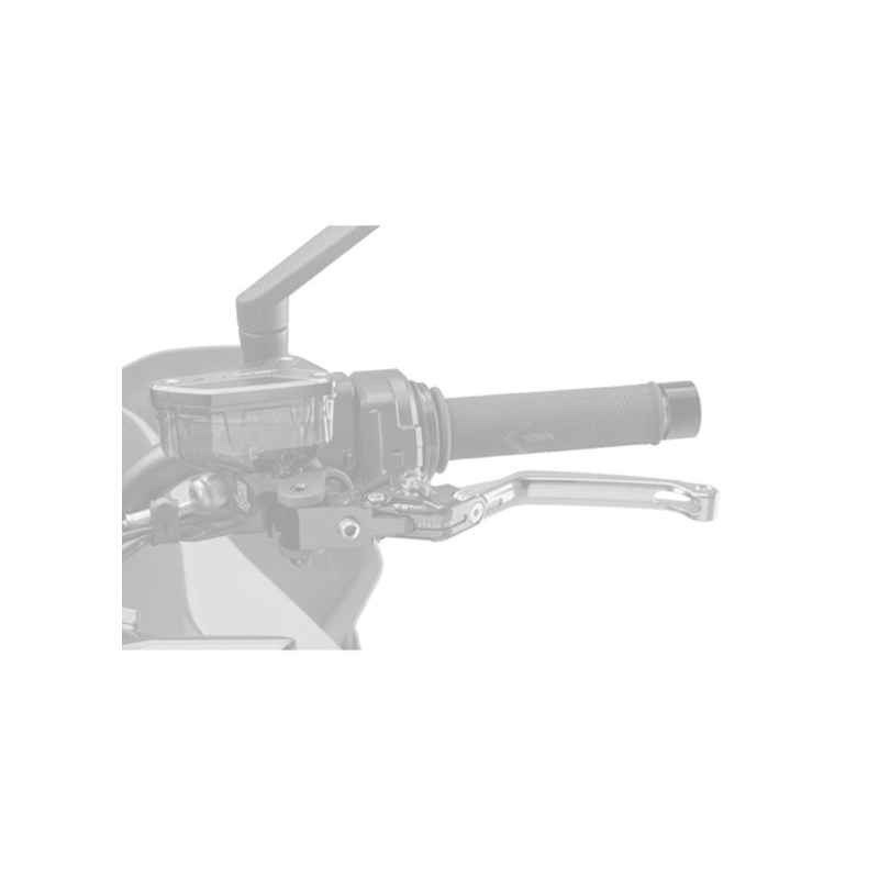 Clutch lever without adapter PUIG 4.0 foldable black/red