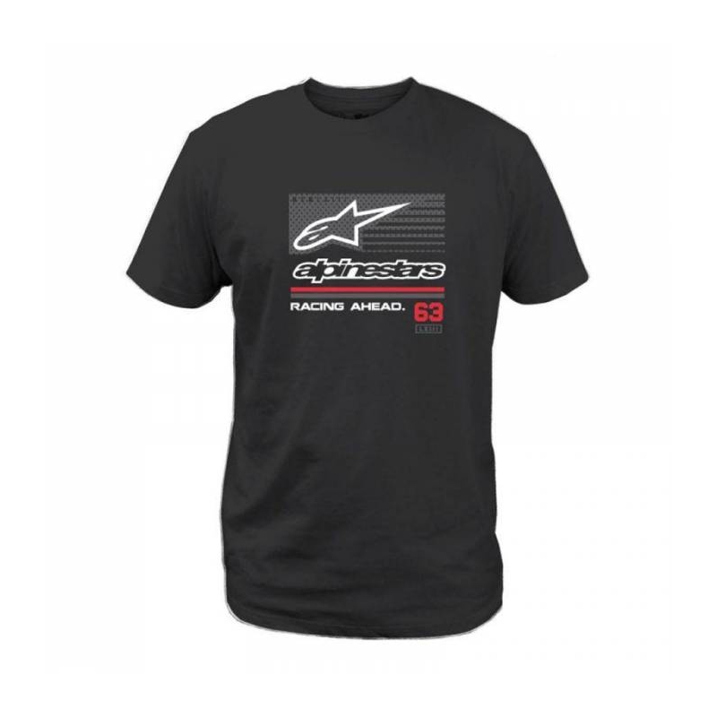 Koszulka Alpinestars Back Straight czarna
