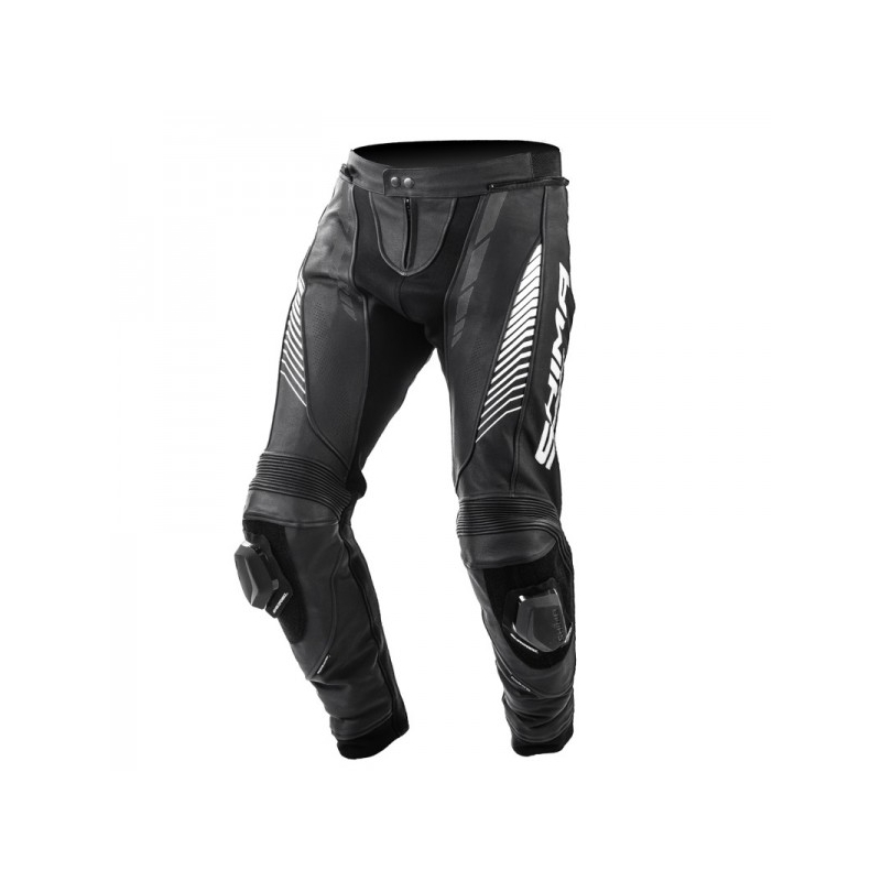 Skórzane spodnie motocyklowe Shima Apex czarne wyprzedaż