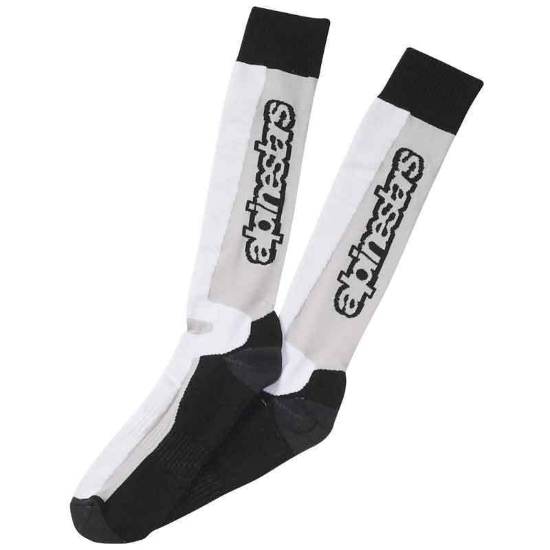 Skarpetki Alpinestars Touring Summer czarno-szaro-białe