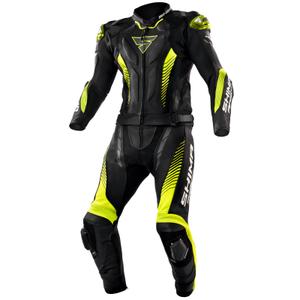 Kombinezon motocyklowy Shima Apex czarno-fluo żółty