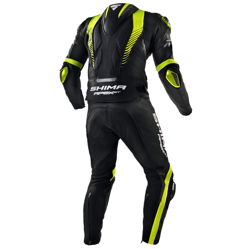 Kombinezon motocyklowy Shima Apex czarno-fluo żółty