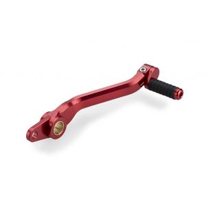 Brake foot pedal PUIG 22124R red adjustable