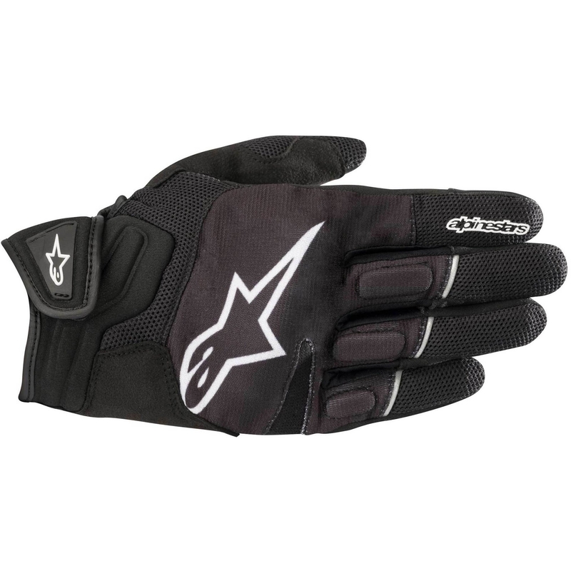 Rękawice motocyklowe Alpinestars Atom czarno-białe