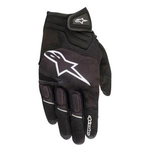 Rękawice motocyklowe Alpinestars Atom czarno-białe