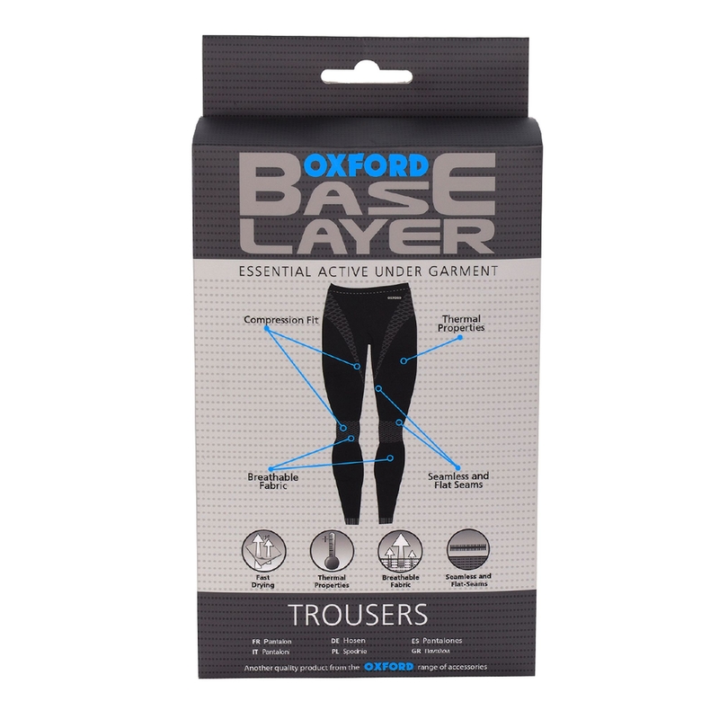Termo nogawki Oxford Base Layer czarne