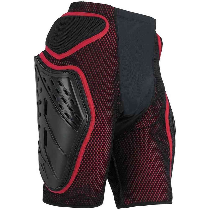 Spodenki Alpinestars Freeride czarno-czerwone