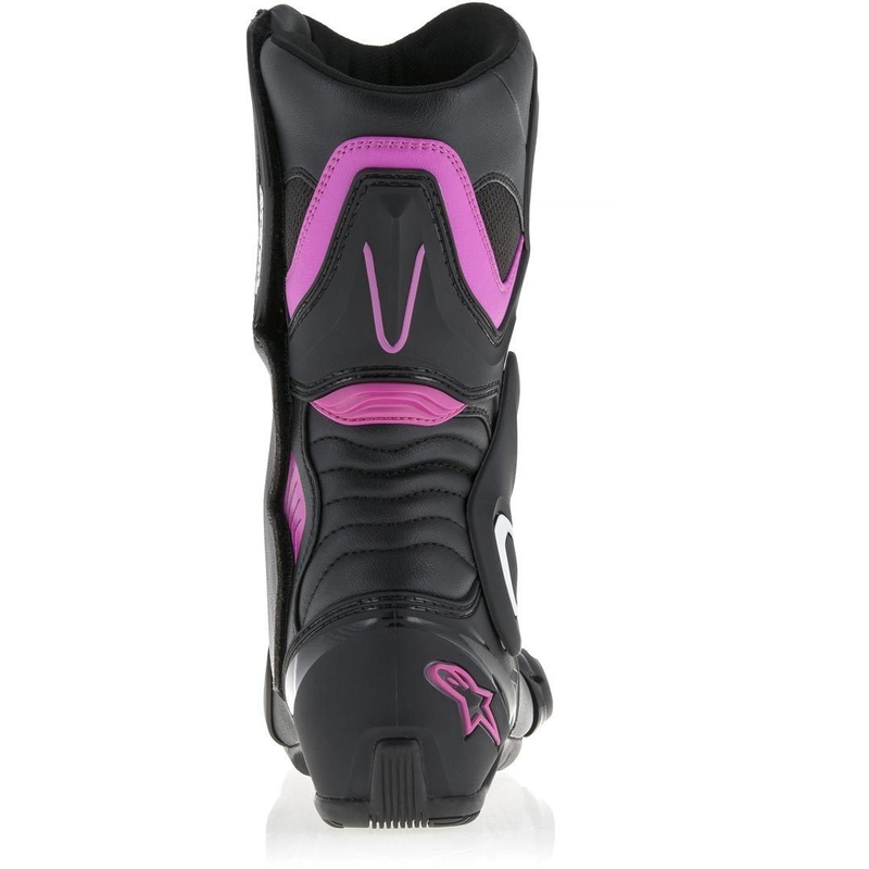 Alpinestars Stella S-MX 6 Damskie buty motocyklowe w kolorze czarno-białym.
