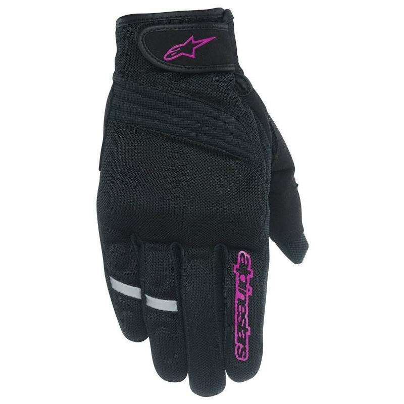 Damskie rękawice motocyklowe Alpinestars Stella Asama Air czarno-fioletowe
