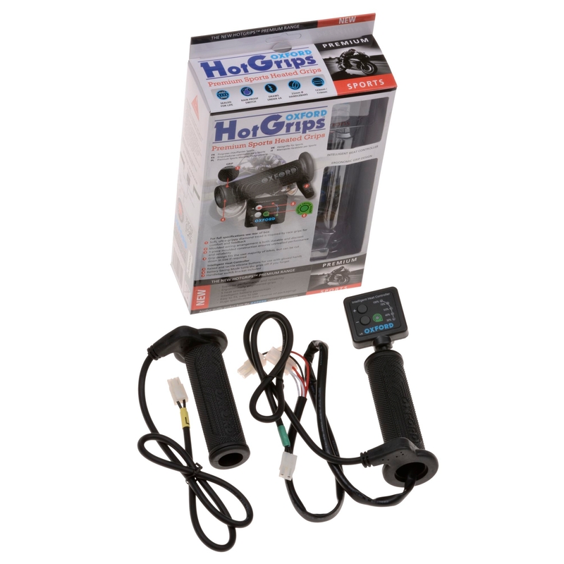 Podgrzewanie manetek do motocykla Oxford Hotgrips Premium Sports