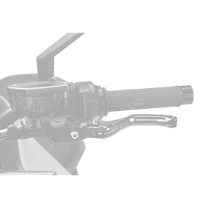 Clutch lever without adapter PUIG 4.0 4230YV short titan/green