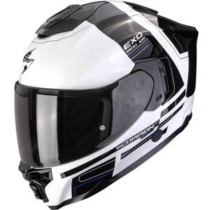 Kask motocyklowy integralny Scorpion EXO-1500 Air Dual biało-czarno-niebieski