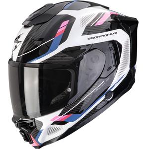 Kask motocyklowy integralny Scorpion EXO-1500 Air Sleek biało-czarno-różowy