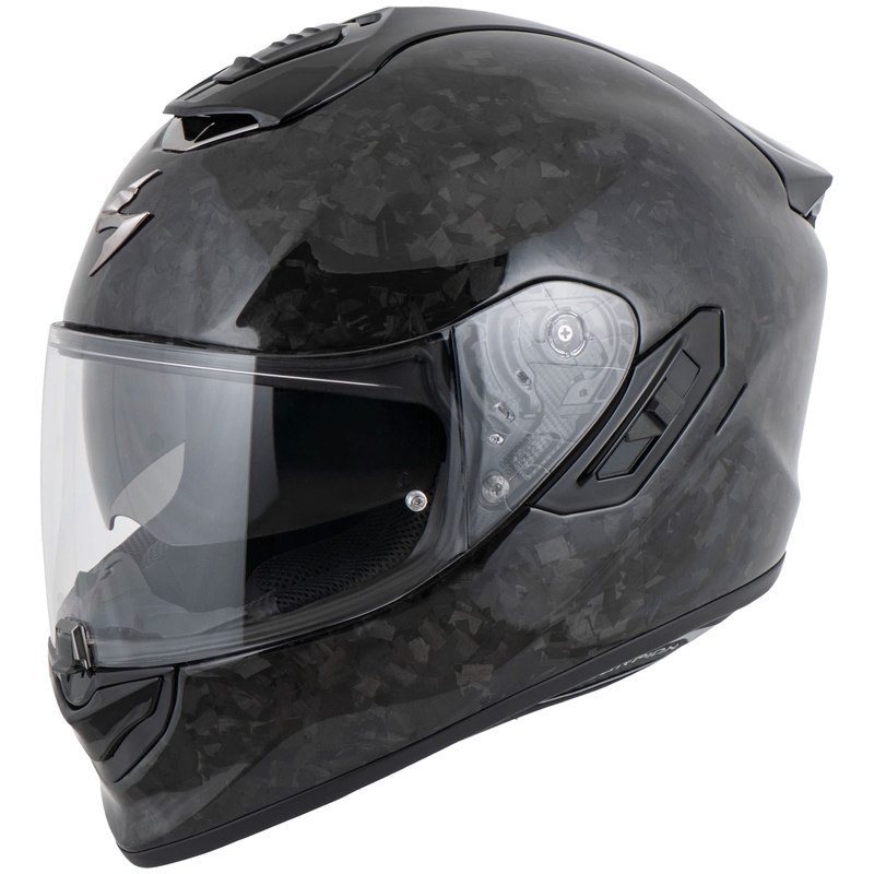Kask motocyklowy integralny Scorpion EXO-1400 EVO II CARBON AIR Onyx wyprzedaż