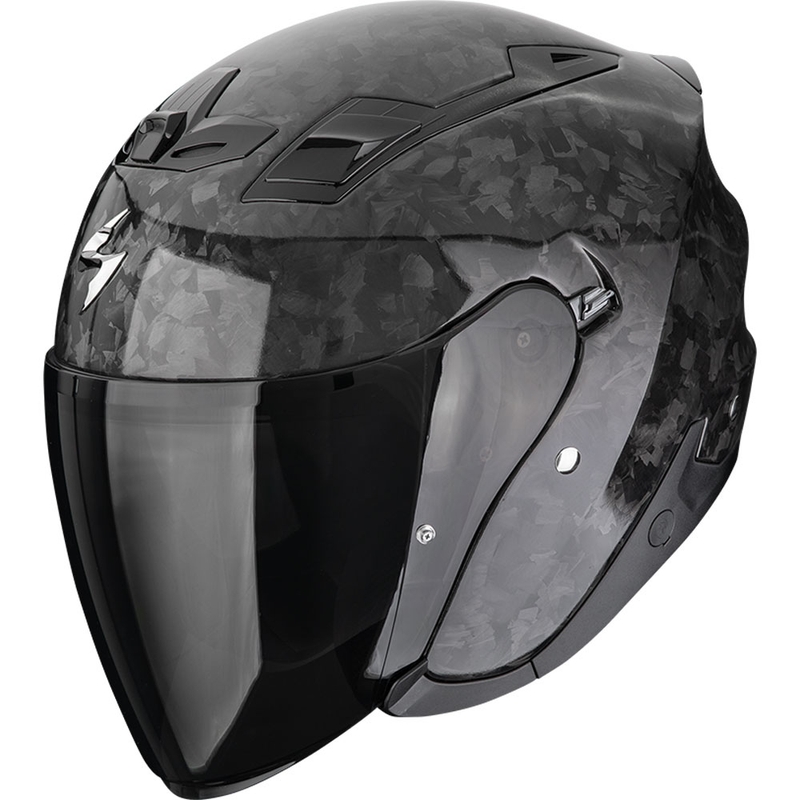 Kask motocyklowy otwarty Scorpion EXO-Z1 Carbon Onyx Solid, czarny