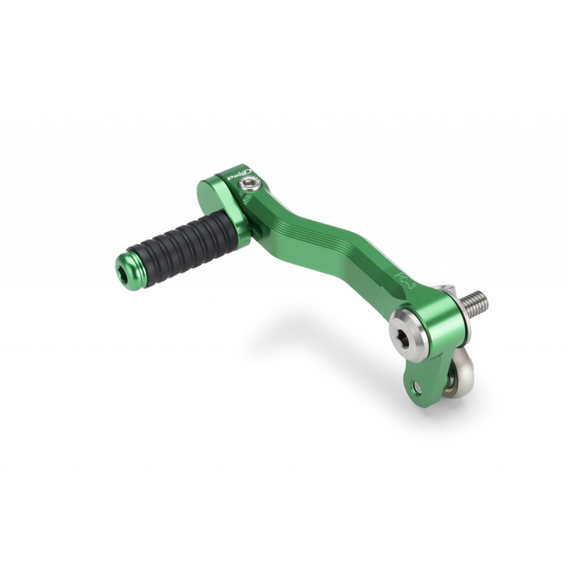 Gear shift pedal PUIG green adjustable for KAWASAKI Z 900 2017-2026