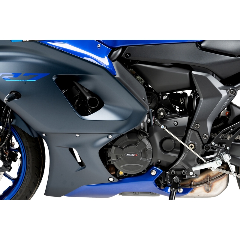 Engine covers PUIG Track for Championship black included 3 covers