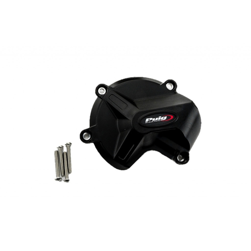 Engine protective cover PUIG blue left