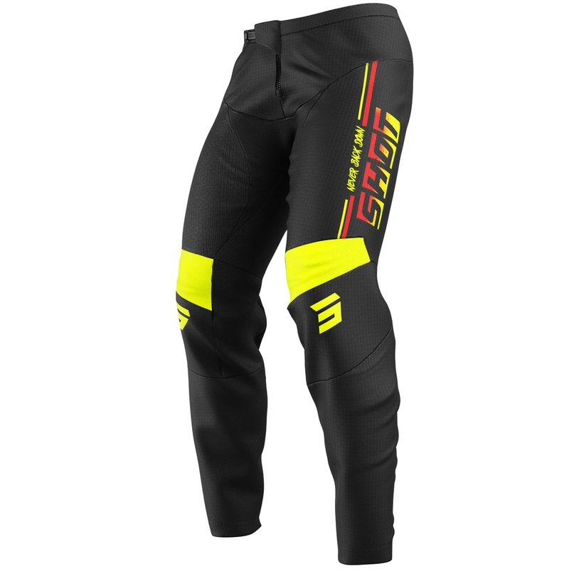Spodnie Shot Devo Block MX Fluo Yellow